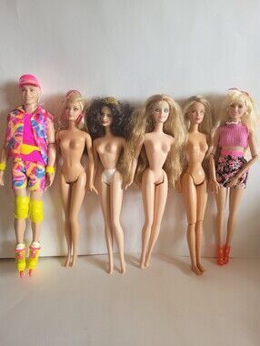Barbie & Ken Doll Lot Mattel Dolls Y2K Barbie Movie Vintage And Modern